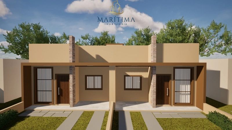 Casa geminada com 02 dormitórios, em Nova Tramandaí!: 2ª foto da galeria de imagens do imóvel