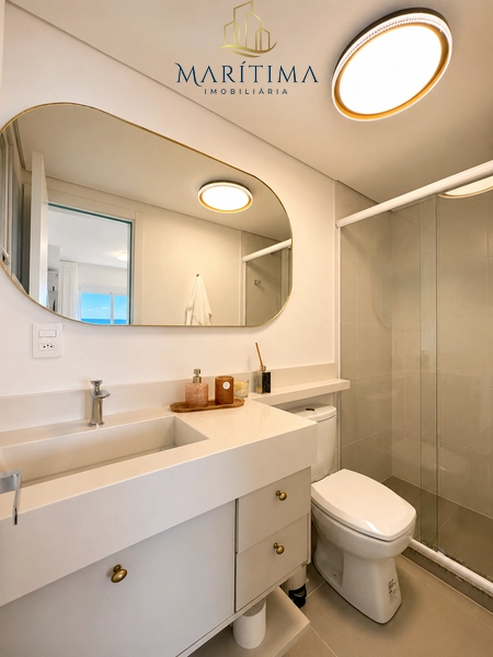 Apartamento decorado de frente para o mar no Centro em Tramandaí!: 12ª foto da galeria de imagens do imóvel