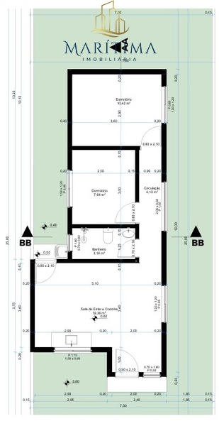 Casas geminadas com 02 dormitórios, em Nova Tramandaí!: 4ª foto da galeria de imagens do imóvel