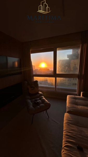 Apartamento decorado de 2 quartos,  frente leste com vista mar!: 5ª foto da galeria de imagens do imóvel