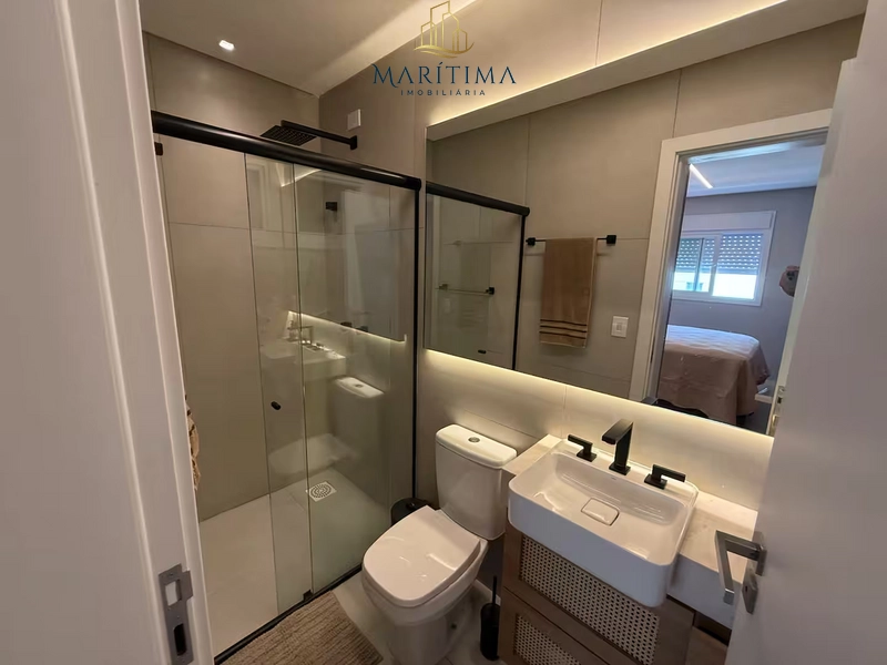 Apartamento decorado de 2 quartos,  frente leste com vista mar!: 13ª foto da galeria de imagens do imóvel