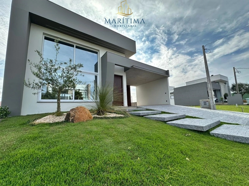 Casa nova com 3 suítes a venda no condomínio Marítimo!: 2ª foto da galeria de imagens do imóvel
