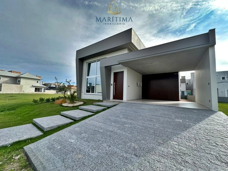Casa nova com 3 suítes a venda no condomínio Marítimo!: 3ª foto da galeria de imagens do imóvel