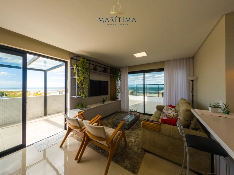 Apartamento vista mar com amplo terraço a venda na Barra em Tramandaí: 5ª foto da galeria de imagens do imóvel