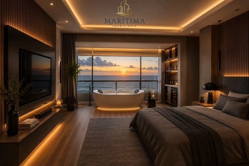 Cobertura duplex com vista eterna para o Mar!!!: 5ª foto da galeria de imagens do imóvel