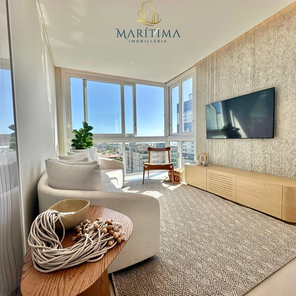 Apartamento Mobiliado e Decorado no Showroom do The Roof Residence: 1ª foto da galeria de imagens do imóvel