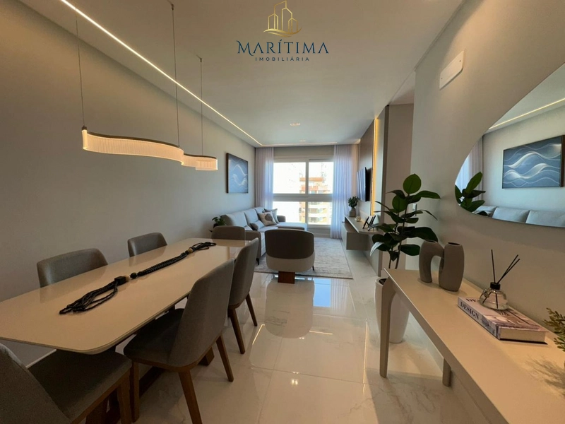 Luxuoso apartamento decorado com duas suítes: 1ª foto da galeria de imagens do imóvel