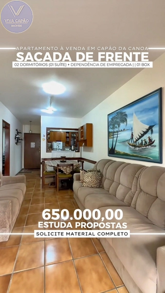 APARTAMENTO 02 DORMITÓRIOS À VENDA SACADA DE FRENTE!: 4ª foto da galeria de imagens do imóvel