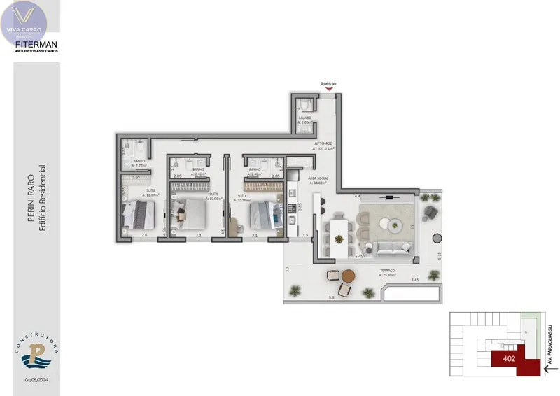 Lançamento do Raro Edifício Residencial com a Viva Capão Imóveis!: 22ª foto da galeria de imagens do imóvel