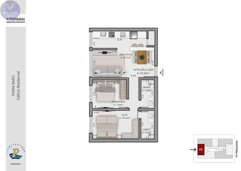Lançamento do Raro Edifício Residencial com a Viva Capão Imóveis!: 13ª foto da galeria de imagens do imóvel