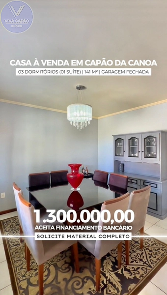 EXCELENTE CASA A VENDA CENTRO DE CAPÃO DA CANOA-RS: 86ª foto da galeria de imagens do imóvel