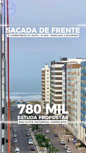 APARTAMENTO À VENDA  - NAVEGANTES - EM CAPÃO DA CANOA!: 3ª foto da galeria de imagens do imóvel