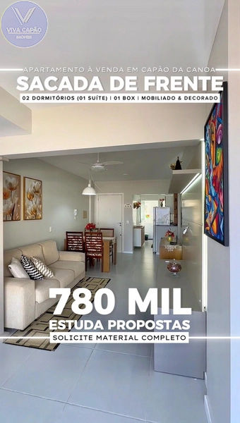APARTAMENTO À VENDA  - NAVEGANTES - EM CAPÃO DA CANOA!: 19ª foto da galeria de imagens do imóvel