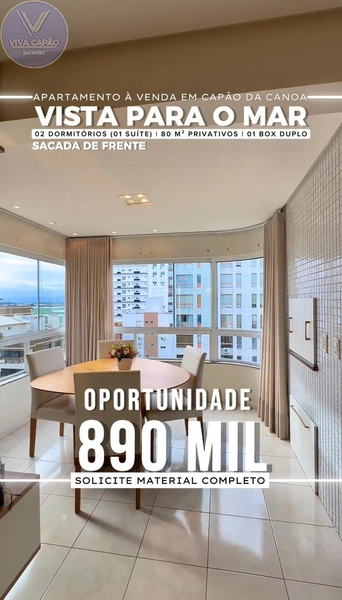 APARTAMENTO À VENDA COM VISTA PARA O MAR: 19ª foto da galeria de imagens do imóvel