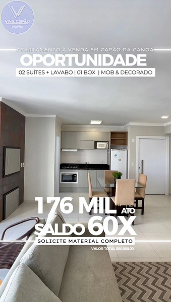 APARTAMENTO À VENDA - PAGAMENTO FACILITADO 20% ATO - SALDO EM 60X: 17ª foto da galeria de imagens do imóvel