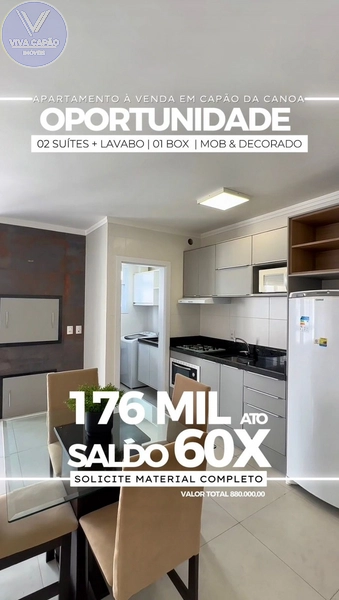APARTAMENTO À VENDA - PAGAMENTO FACILITADO 20% ATO - SALDO EM 60X: 11ª foto da galeria de imagens do imóvel