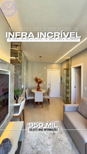 APARTAMENTO À VENDA EM CAPÃO DA CANOA!⁣ ALTO PADRÃO, INFRA !!!: 8ª foto da galeria de imagens do imóvel