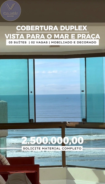 COBERTURA DUPLEX  VISTA ETERNA DO MAR FRENTE PARA PRAÇA: 31ª foto da galeria de imagens do imóvel