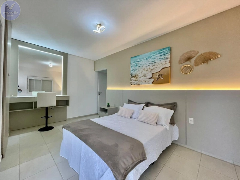 Apartamento de frente com vista para o mar – Ed. Munique em Capão da: 22ª foto da galeria de imagens do imóvel