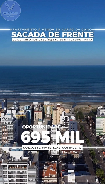 APARTAMENTO À VENDA  COM SACADA DE FRENTE E  INFRA: 3ª foto da galeria de imagens do imóvel