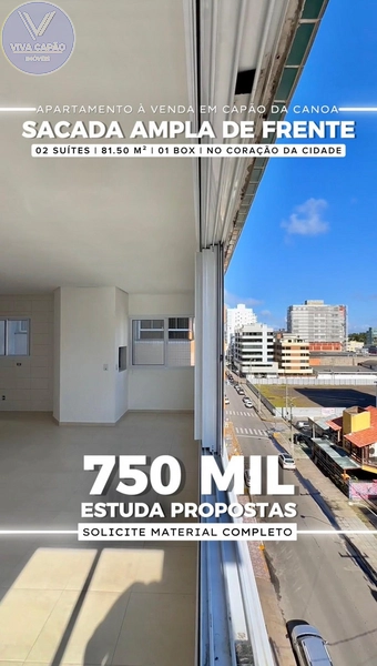 APARTAMENTO À VENDA SACADA DE FRENTE EM CAPÃO DA CANOA!: 14ª foto da galeria de imagens do imóvel