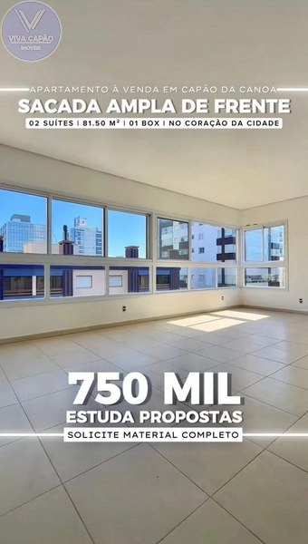 APARTAMENTO À VENDA SACADA DE FRENTE EM CAPÃO DA CANOA!: 21ª foto da galeria de imagens do imóvel