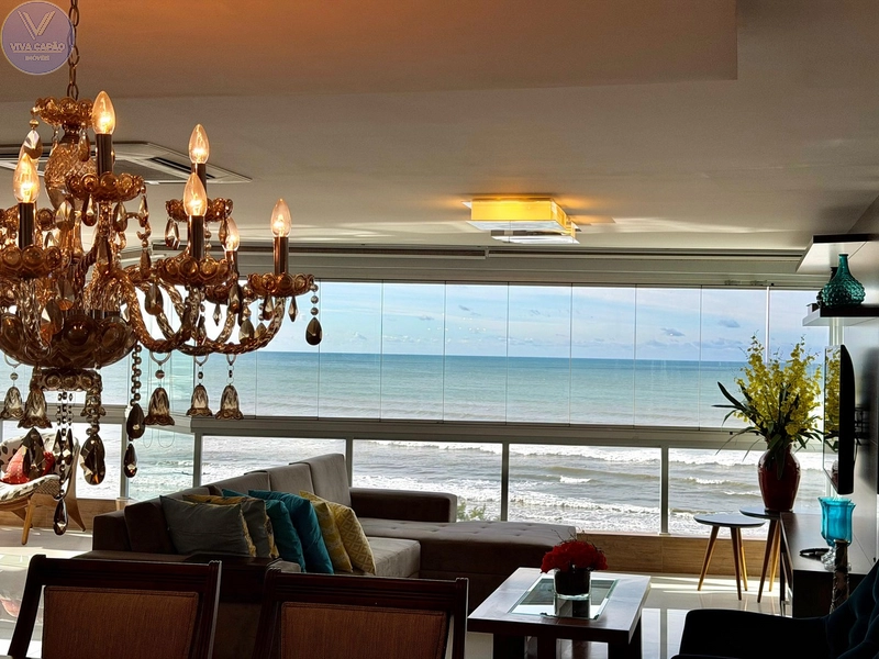 RARIDADE NO MERCADO À VENDA APARTAMENTO DE FRENTE PARA O MAR: 5ª foto da galeria de imagens do imóvel