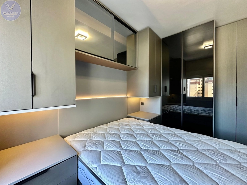 APARTAMENTO NUNCA HABITADO DE 1 DORMITÓRIO MOBÍLIA DESTACADA: 12ª foto da galeria de imagens do imóvel