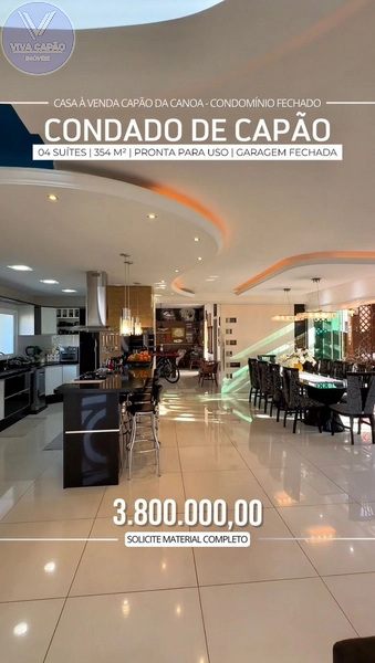 CONDOMÍNIO  CONDADO DE CAPÃO - CASA DE ESQUINA  À VENDA: 8ª foto da galeria de imagens do imóvel