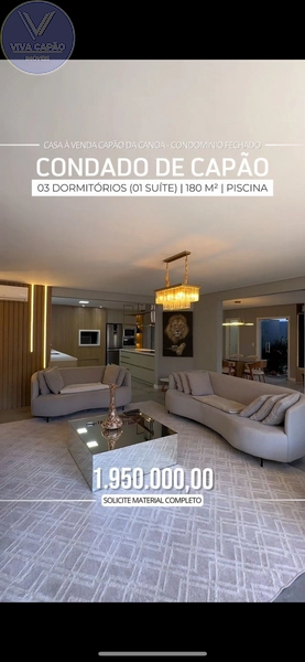CASA À VENDA CONDOMÍNIO CONDADO DE CAPÃO !: 21ª foto da galeria de imagens do imóvel