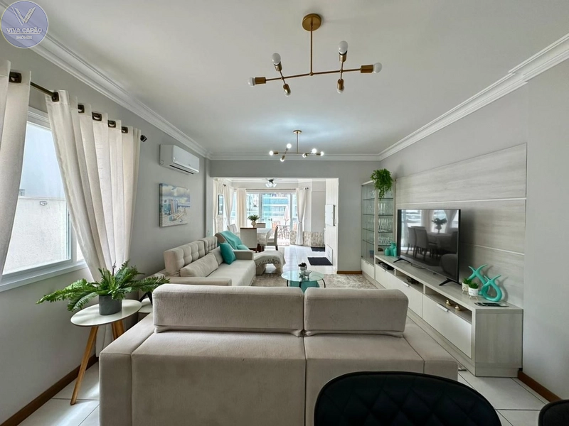 APARTAMENTO À VENDA MOBILIADO E DECORADO COM TERRAÇO LESTE E NORTE: 2ª foto da galeria de imagens do imóvel