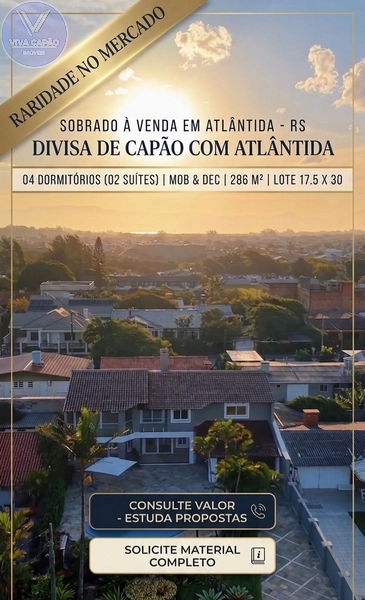 SOBRADO A VENDA EM ATLÂNTIDA DIVISA DE CAPÃO: 25ª foto da galeria de imagens do imóvel