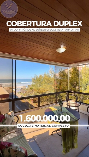 COBERTURA DUPLEX COM TERRAÇO VISTA LIBERADA PARA O MAR E PRAÇA FLÁVIO: 23ª foto da galeria de imagens do imóvel