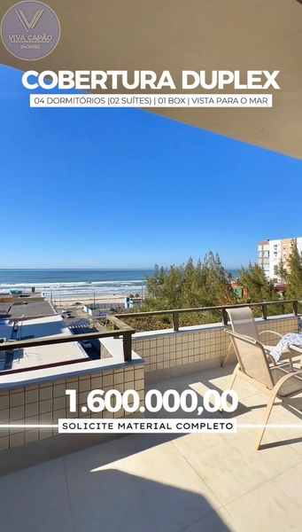 COBERTURA DUPLEX COM TERRAÇO VISTA LIBERADA PARA O MAR E PRAÇA FLÁVIO: 6ª foto da galeria de imagens do imóvel
