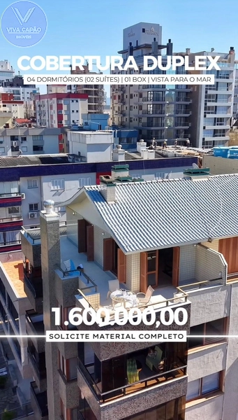COBERTURA DUPLEX COM TERRAÇO VISTA LIBERADA PARA O MAR E PRAÇA FLÁVIO: 37ª foto da galeria de imagens do imóvel