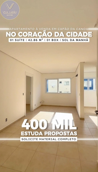 1 DORMITÓRIO LATERAL NORTE EM CAPÃO DA CANOA!: 17ª foto da galeria de imagens do imóvel