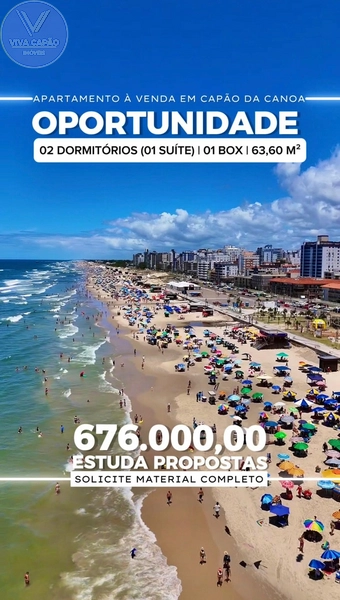 APARTAMENTO À VENDA - EM CAPÃO DA CANOA: 6ª foto da galeria de imagens do imóvel