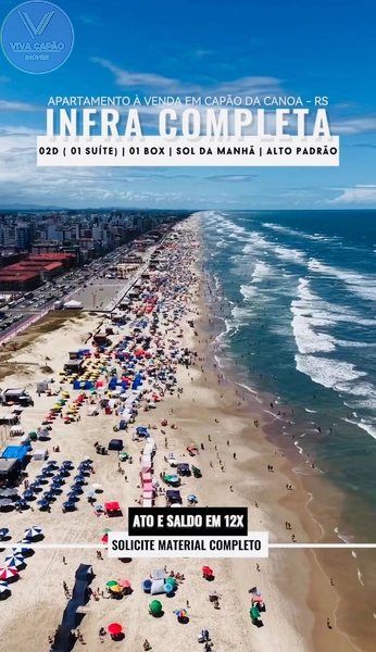 APARTAMENTO À VENDA EM CAPÃO DA CANOA - INFRA INCRÍVEL: 4ª foto da galeria de imagens do imóvel