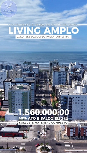 APARTAMENTO À VENDA  INFRA COMPLETA E VISTA PARA O MAR: 2ª foto da galeria de imagens do imóvel