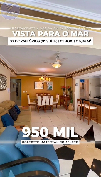 APARTAMENTO À VENDA EM CAPÃO DA CANOA: 4ª foto da galeria de imagens do imóvel