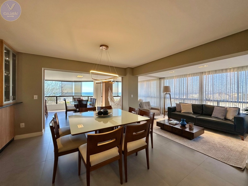 AMPLO APARTAMENTO DE FRENTE PARA O MAR E COM VISTA LIBERADA...: 4ª foto da galeria de imagens do imóvel