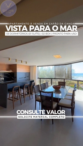 AMPLO APARTAMENTO DE FRENTE PARA O MAR E COM VISTA LIBERADA...: 23ª foto da galeria de imagens do imóvel