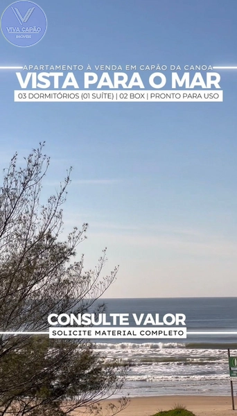 AMPLO APARTAMENTO DE FRENTE PARA O MAR E COM VISTA LIBERADA...: 8ª foto da galeria de imagens do imóvel
