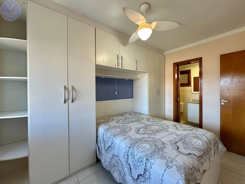 APARTAMENTO MOBILIADO SACADA DE FRENTE - AMPLO: 4ª foto da galeria de imagens do imóvel