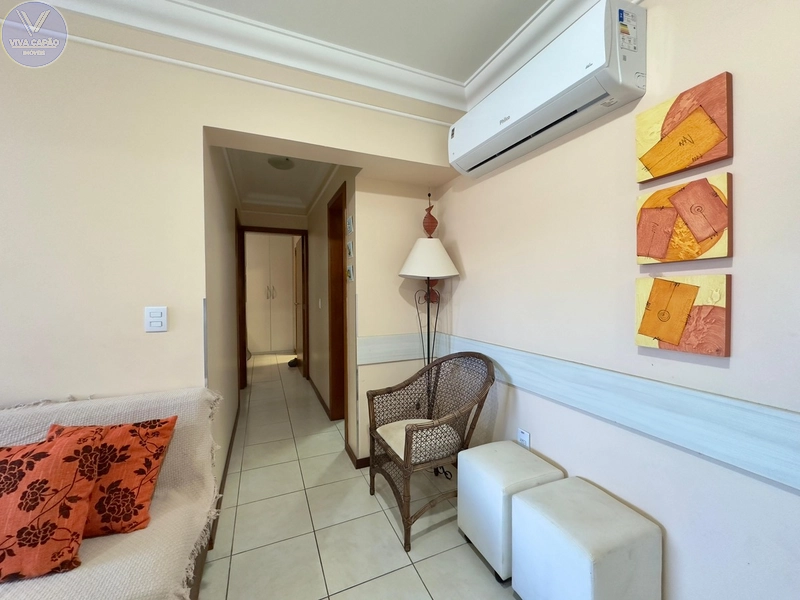 APARTAMENTO MOBILIADO SACADA DE FRENTE - AMPLO: 1ª foto da galeria de imagens do imóvel