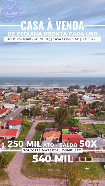 PRAIA DO BARCO - CASA À VENDA DE ESQUINA EM CAPÃO DA CANOA: 33ª foto da galeria de imagens do imóvel