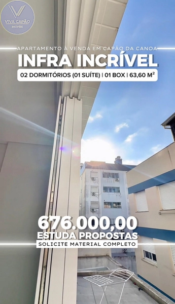 APARTAMENTO À VENDA EM CAPÃO DA CANOA - COM INFRA COMPLETA: 25ª foto da galeria de imagens do imóvel