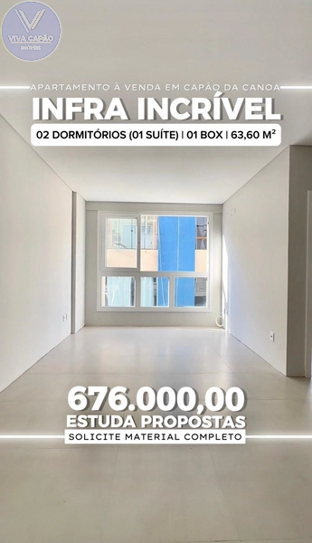 APARTAMENTO À VENDA EM CAPÃO DA CANOA - COM INFRA COMPLETA: 21ª foto da galeria de imagens do imóvel
