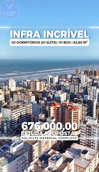 APARTAMENTO À VENDA EM CAPÃO DA CANOA - COM INFRA COMPLETA: 19ª foto da galeria de imagens do imóvel