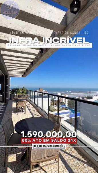 NOVIDADE À VENDA APARTAMENTO À VENDA EM CAPÃO DA CANOA: 10ª foto da galeria de imagens do imóvel